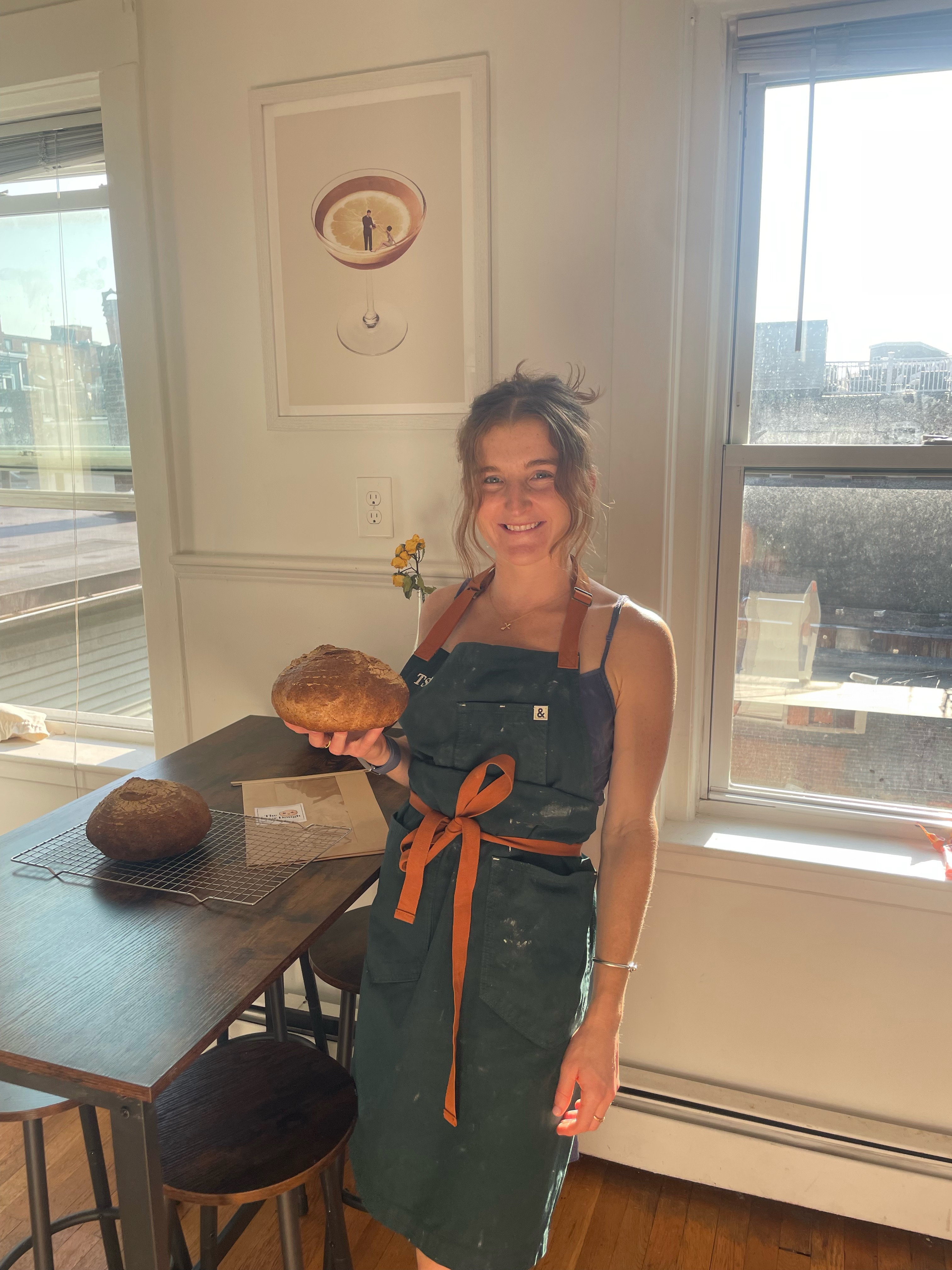 The Sour Dough baking process
