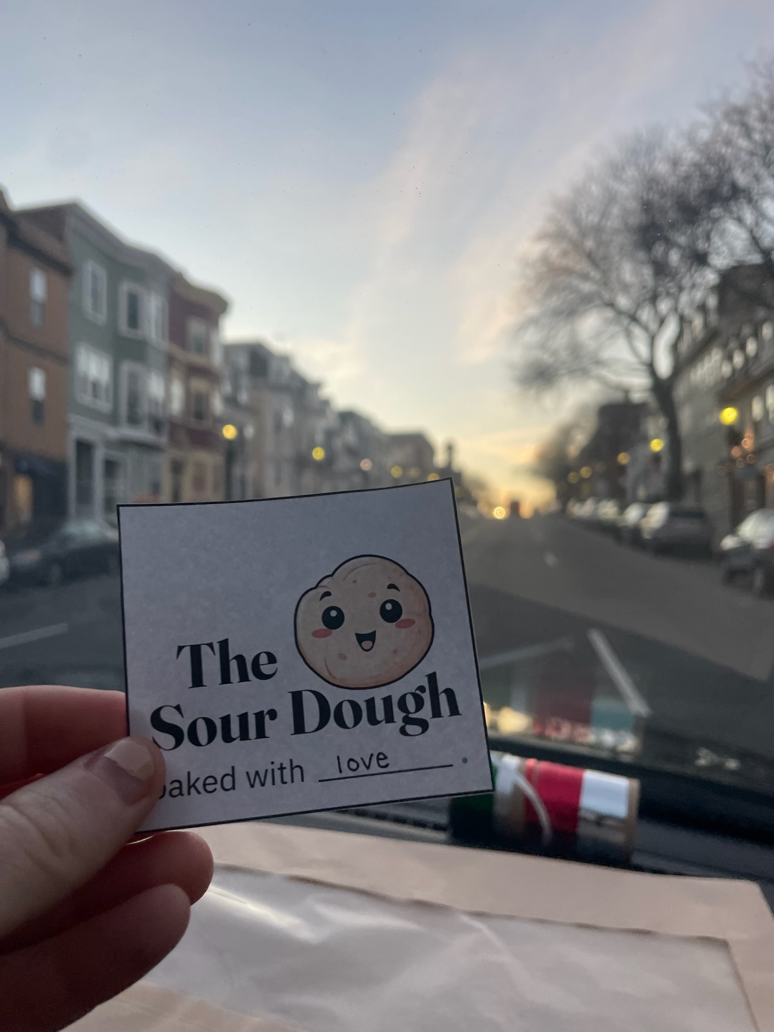 The Sour Dough baking process