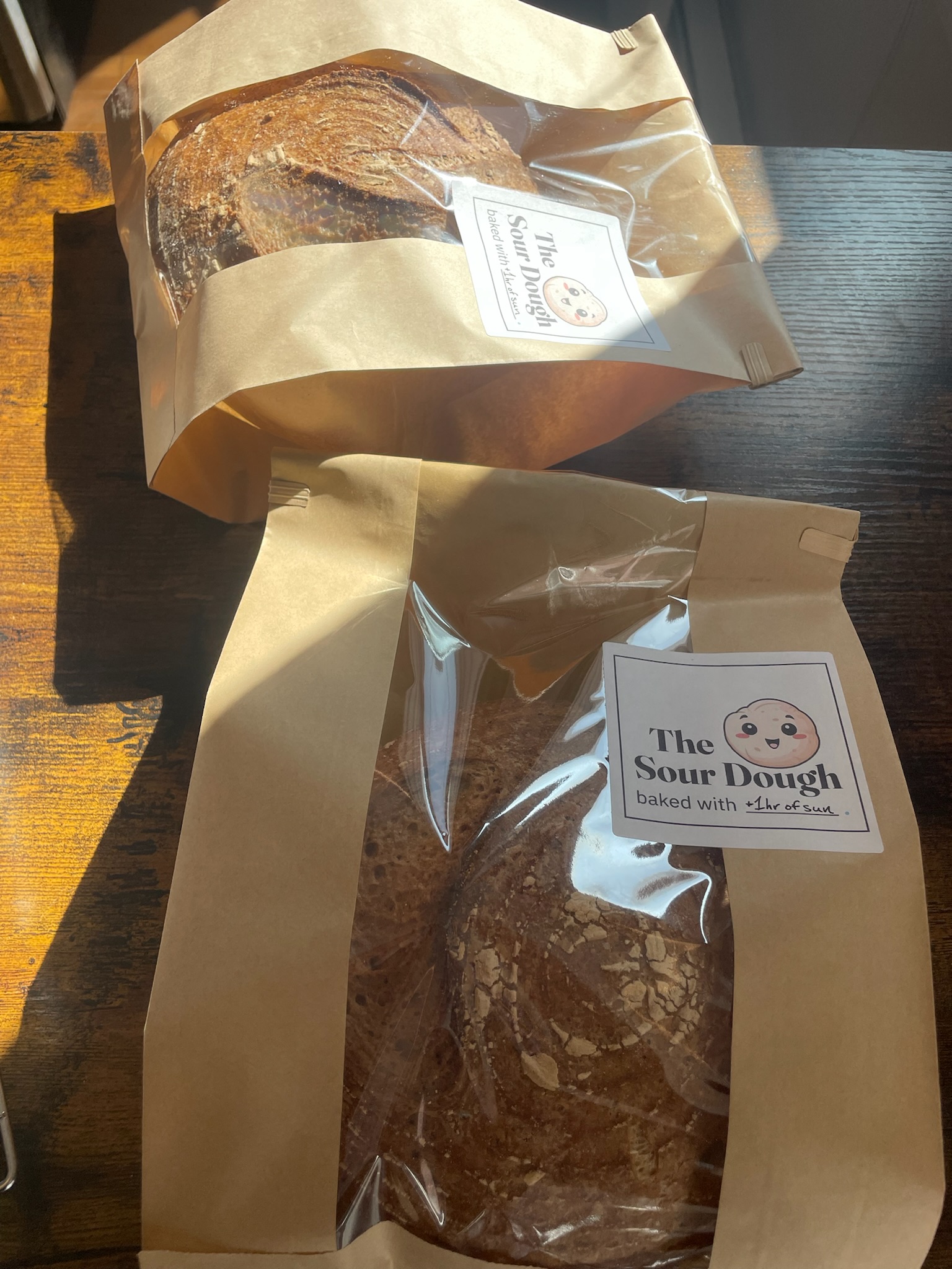The Sour Dough baking process